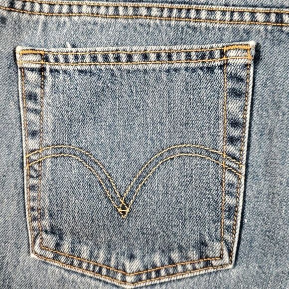 Vintage Ladies Levi's 550 Relaxed Tapered Jeans‎ 16 M - Picture 8 of 10